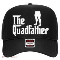 The Quadfather Leg Day Gym Motivation Pump Cover To Gains Hat thumb 0