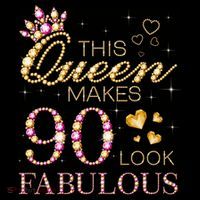 This Queen Makes 90 Look Fabulous 90th Birthday Queen B-Day Coffee Mug thumb 5