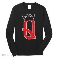 The Queen | Playing Card Poker Long Sleeve Shirt thumb 0