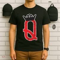 The Queen | Playing Card Poker T-Shirt thumb 6