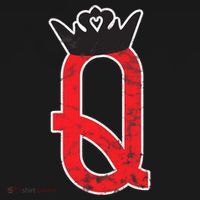The Queen | Playing Card Poker Women's Hoodie thumb 2