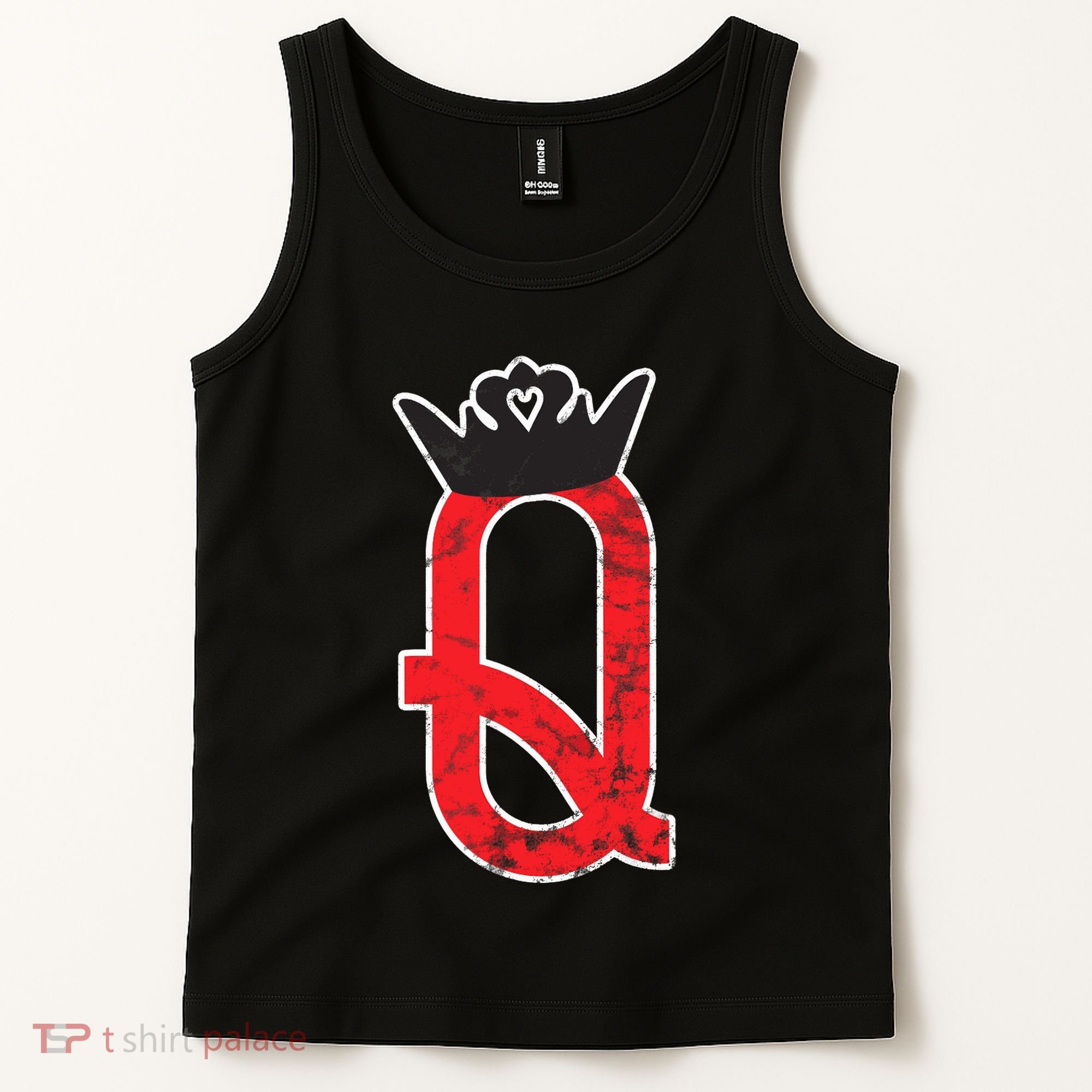 The Queen | Playing Card Poker Tank Top