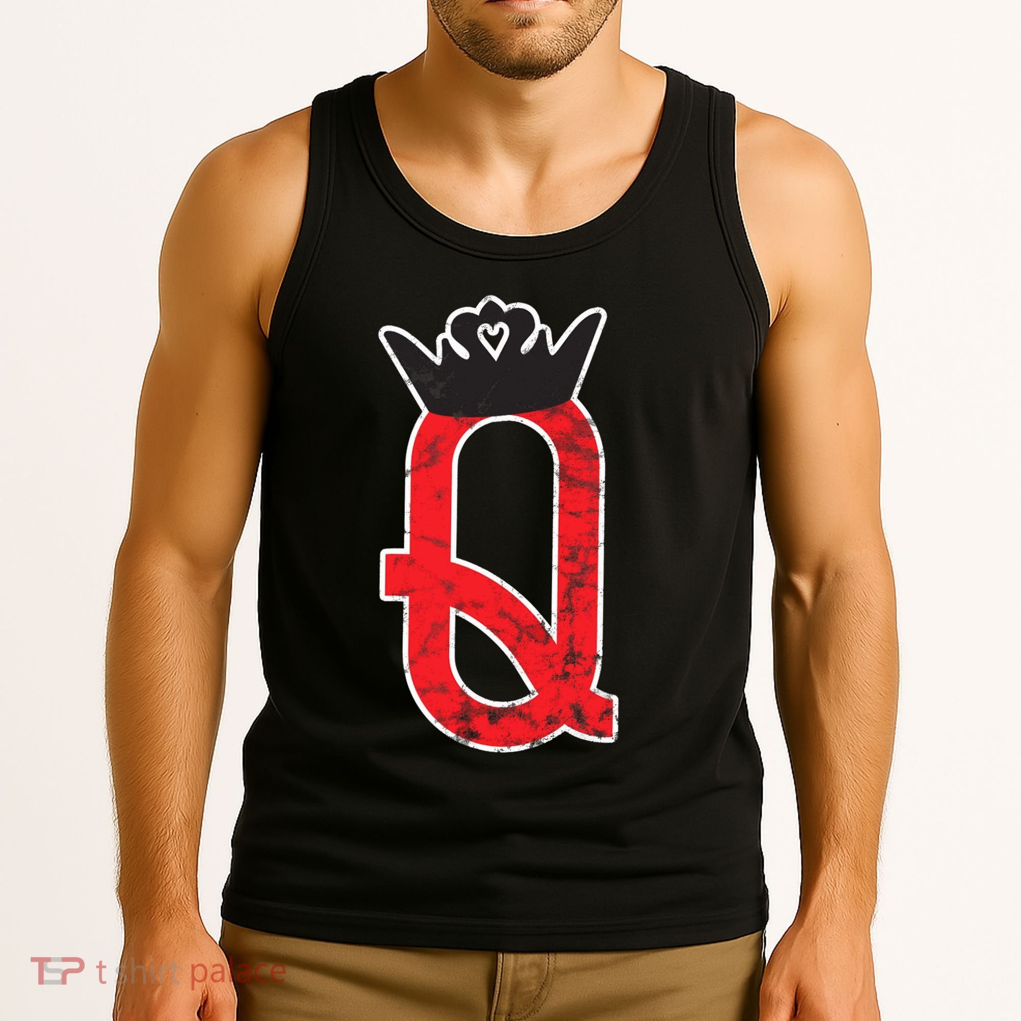 The Queen | Playing Card Poker Tank Top