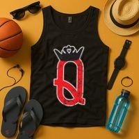 The Queen | Playing Card Poker Tank Top thumb 4