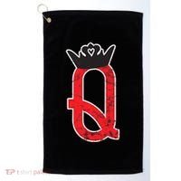 The Queen | Playing Card Poker Golf Towel thumb 0