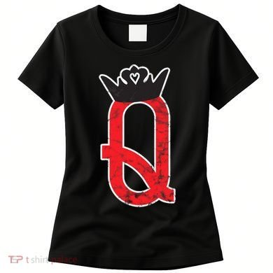 The Queen | Playing Card Poker Women's T-Shirt