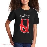 The Queen | Playing Card Poker Kids T-Shirt thumb 2