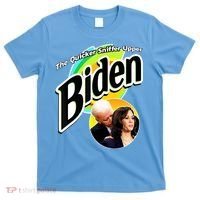 The Quicker Sniffer Upper Cute Gift Anti Biden Cute Gift Pro Trump Funny Great G T-Shirt thumb 0