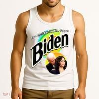 The Quicker Sniffer Upper Cute Gift Anti Biden Cute Gift Pro Trump Funny Great G Tank Top thumb 3