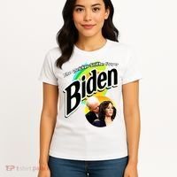 The Quicker Sniffer Upper Cute Gift Anti Biden Cute Gift Pro Trump Funny Great G Women's T-Shirt thumb 4