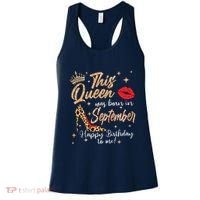This Queen Was Born In September Happy Birthday To Me Women's Tank Top thumb 0