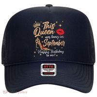 This Queen Was Born In September Happy Birthday To Me Hat thumb 0