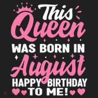 This Queen Was Born In August Birthday Beanie thumb 2