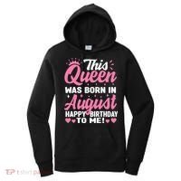 This Queen Was Born In August Birthday Women's Hoodie thumb 0