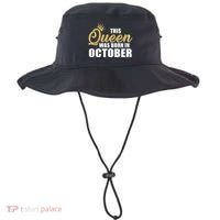 This Queen Was Born In October Bucket Hat thumb 0