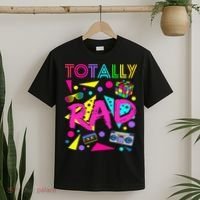 Totally Rad 1980s Vintage Eighties Costume Party T-Shirt thumb 2