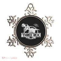 Three Rex 3rd Birthday Dinosaur Matching Family Ornament thumb 0