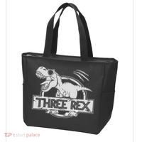 Three Rex 3rd Birthday Dinosaur Matching Family Tote Bag thumb 3