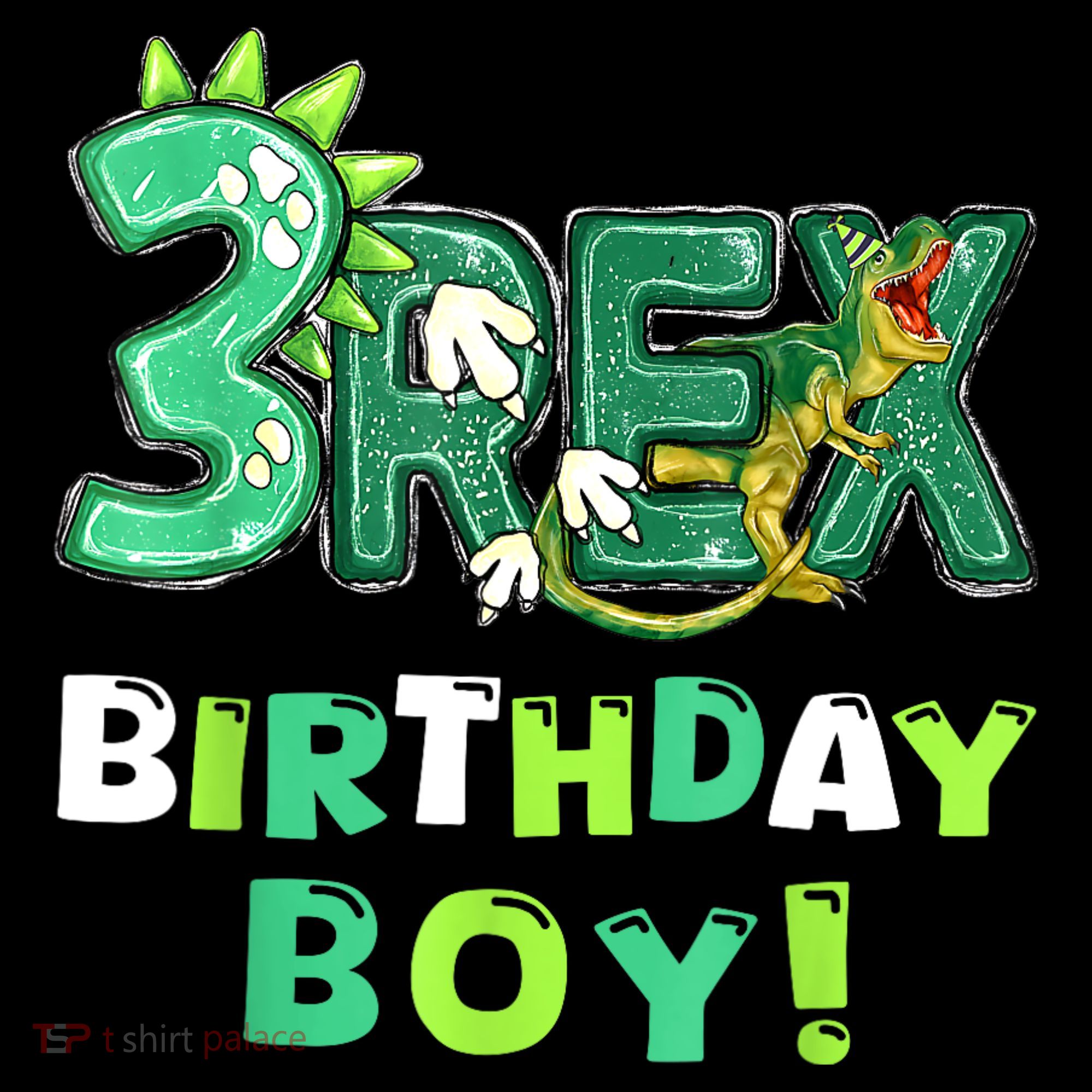 Three Rex 3rd Birthday Third Dinosaur 3 Year Old Mousepad