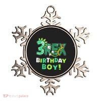 Three Rex 3rd Birthday Third Dinosaur 3 Year Old Ornament thumb 0