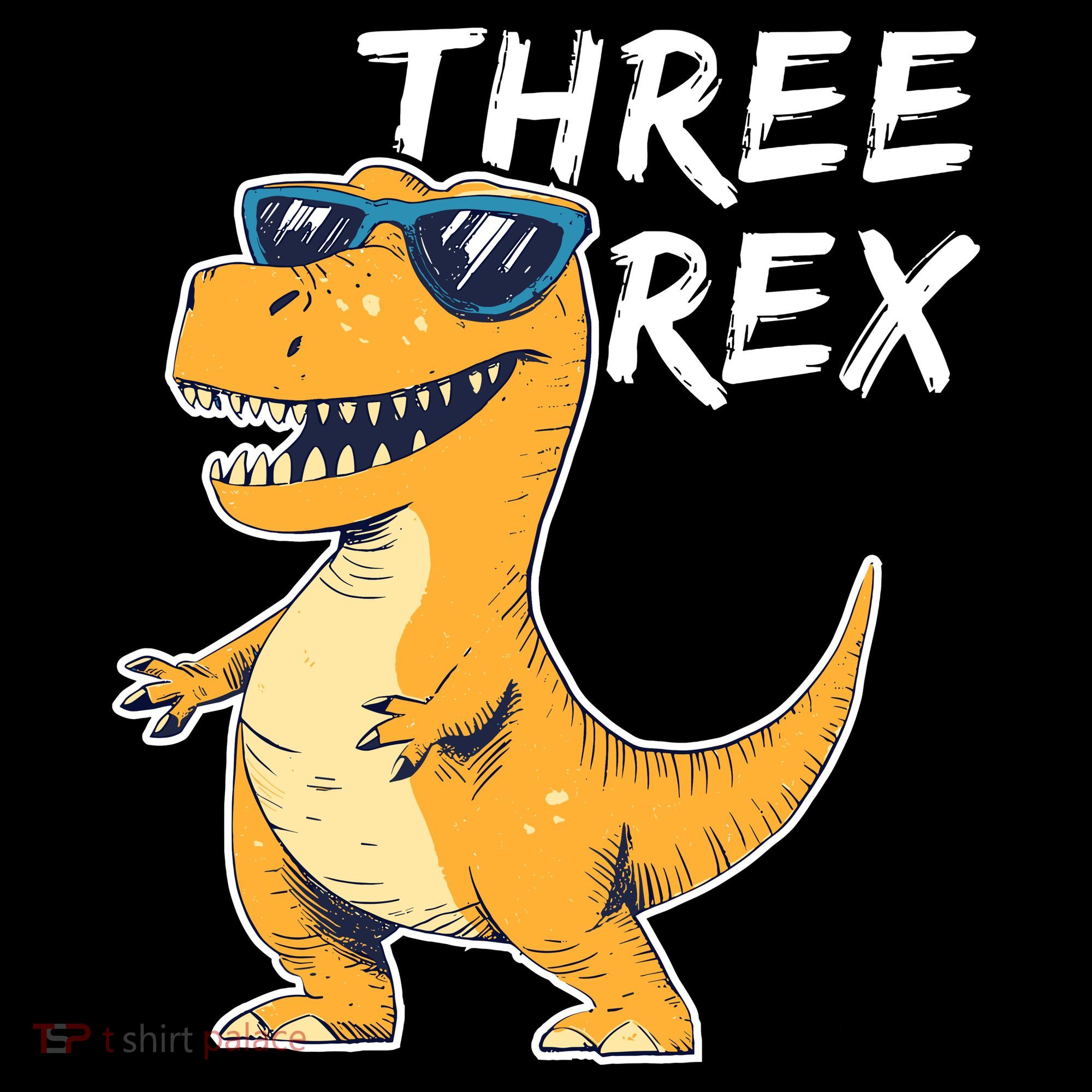 Three Rex 3rd Birthday Gifts Third Dinosaur Boy 3 Years Old Button
