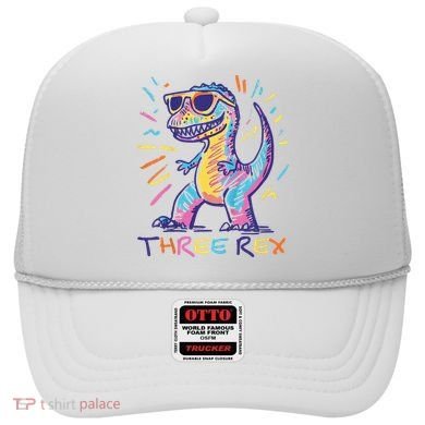 Three Rex 3rd Birthday Gifts Third Dinosaur Boy 3 Years Old Hat