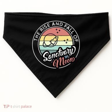 The Rise And Fall Of Sanctuary Moon USA-Made Doggie Bandana