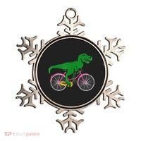 TRex Riding A Bike Funny Trex Dinosaur Bicycle Rider Ornament thumb 0