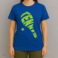 Tennis Racket And Tennis Ball Tennis Graphic Gift T-Shirt thumb 4