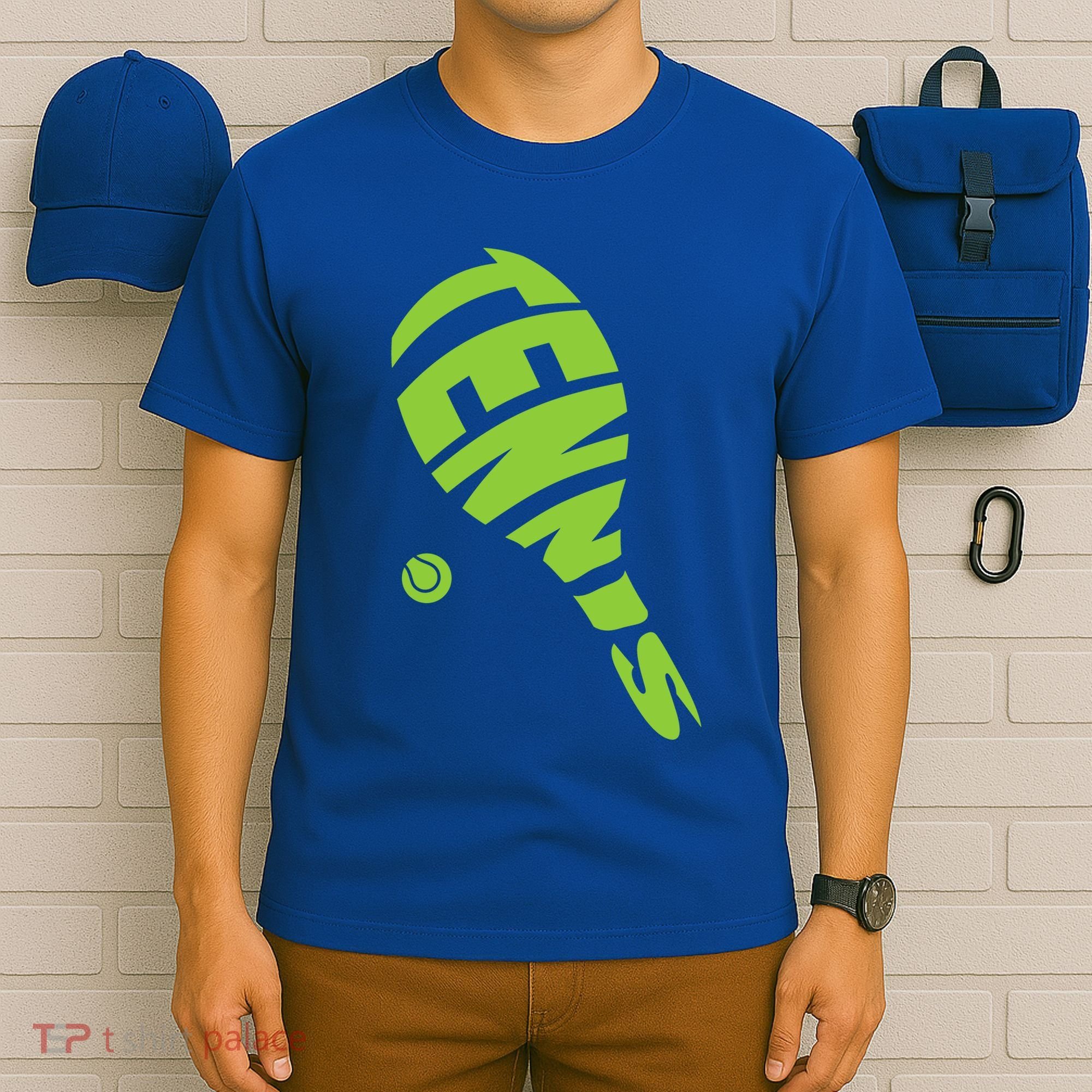 Tennis Racket And Tennis Ball Tennis Graphic Gift T-Shirt