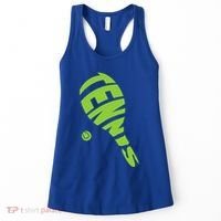 Tennis Racket And Tennis Ball Tennis Graphic Gift Women's Tank Top thumb 0