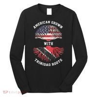 Trinidad Roots American Grown Trinidad Gift Long Sleeve Shirt thumb 0