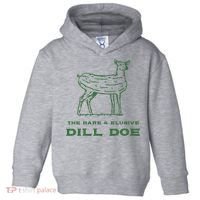 The Rare And Elusive Dill Doe Toddler Hoodie thumb 0