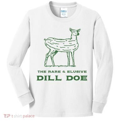 The Rare And Elusive Dill Doe Kids Long Sleeve Shirt