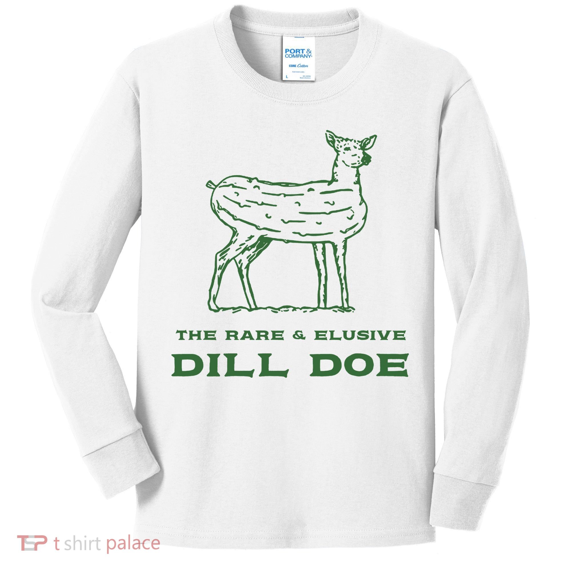 The Rare And Elusive Dill Doe Kids Long Sleeve Shirt