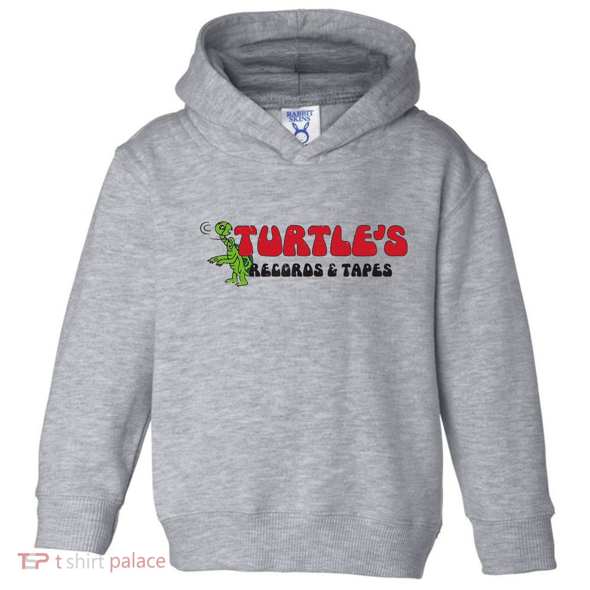 Turtle’S Records And Tapes Toddler Hoodie