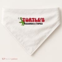 Turtle’S Records And Tapes USA-Made Doggie Bandana thumb 0