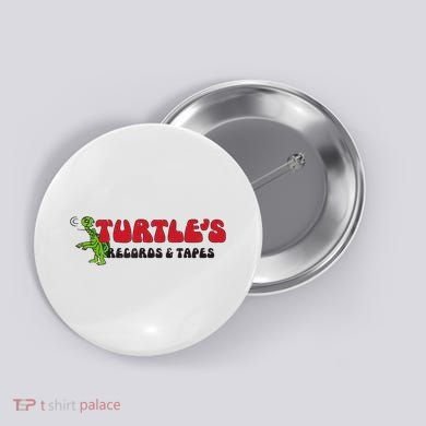 Turtle’S Records And Tapes Button