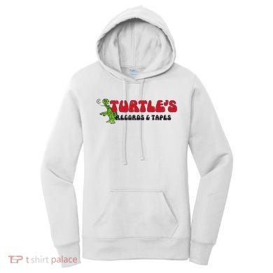 Turtle’S Records And Tapes Women's Hoodie