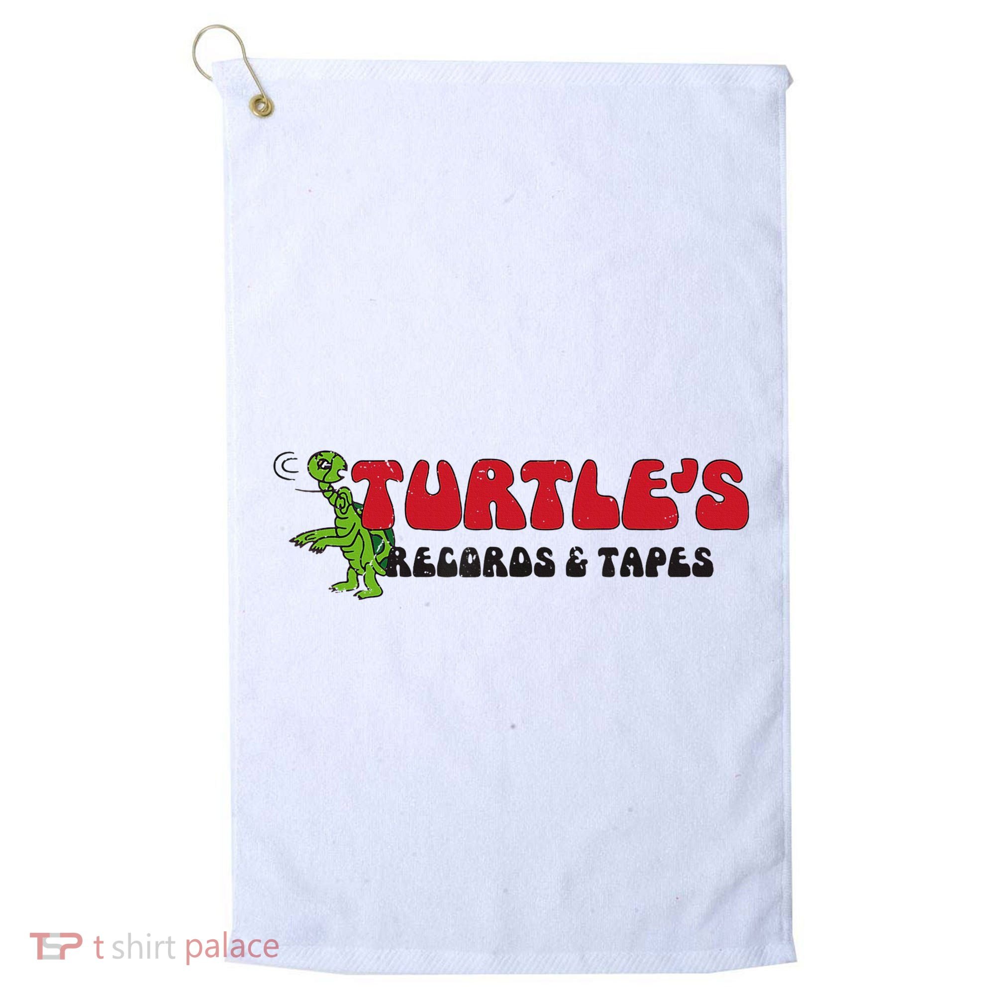 Turtle’S Records And Tapes Golf Towel