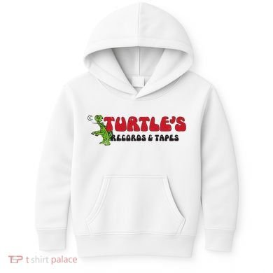 Turtle’S Records And Tapes Kids Hoodie