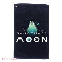The Rise And Fall Of Sanctuary Moon Golf Towel thumb 0