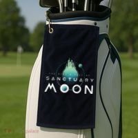 The Rise And Fall Of Sanctuary Moon Golf Towel thumb 2