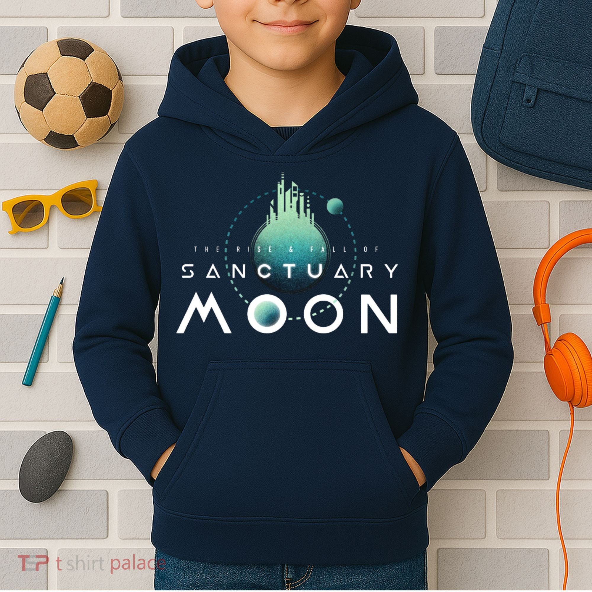 The Rise And Fall Of Sanctuary Moon Kids Hoodie