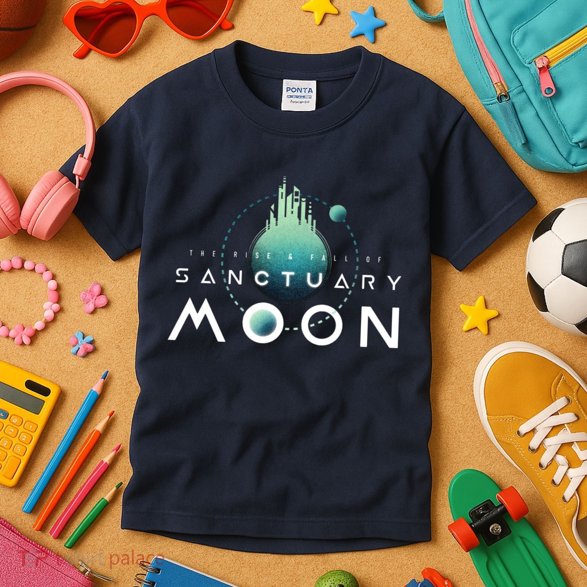 The Rise And Fall Of Sanctuary Moon Kids T-Shirt