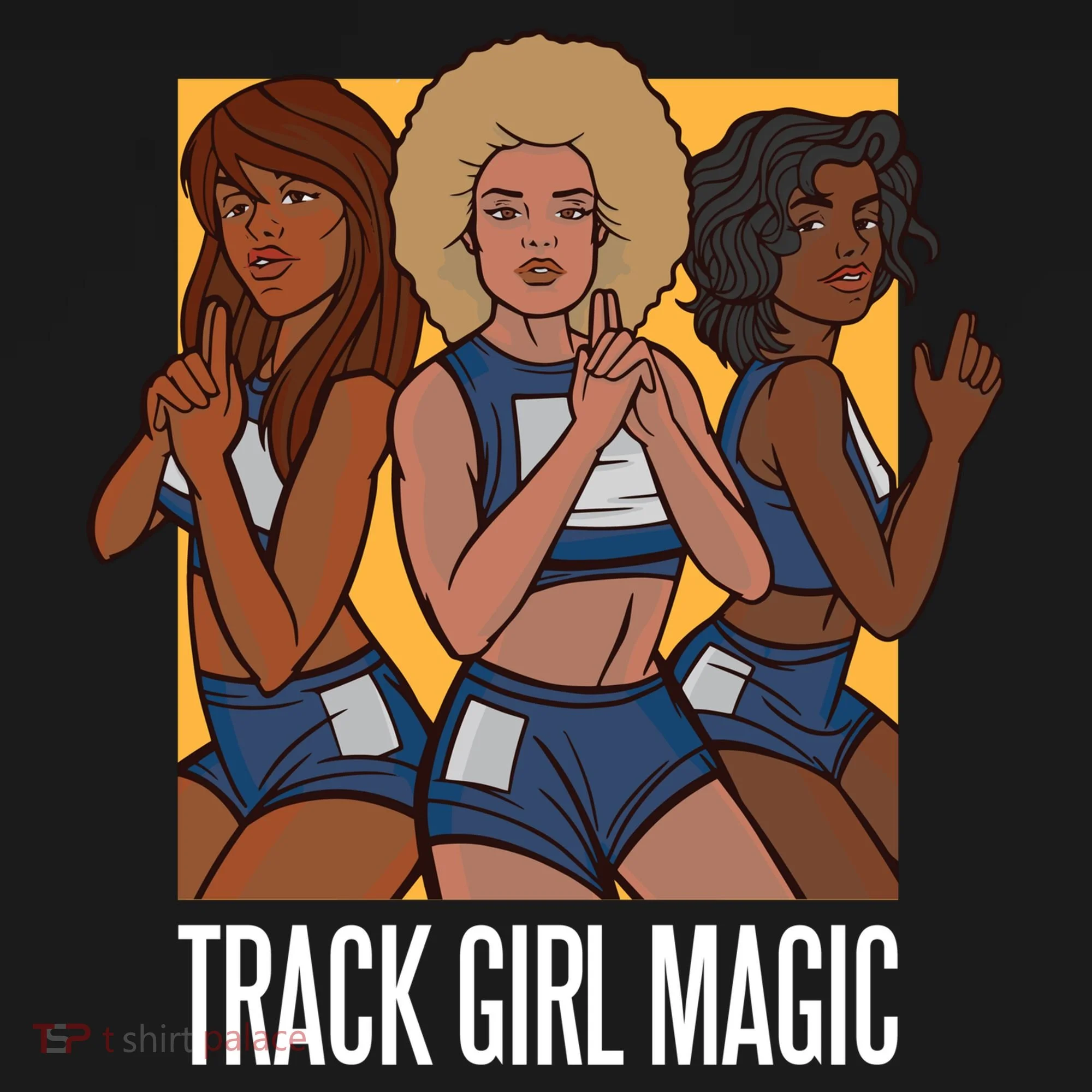 Track Girl Magic Women's Hoodie