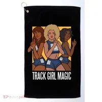 Track Girl Magic Golf Towel thumb 0