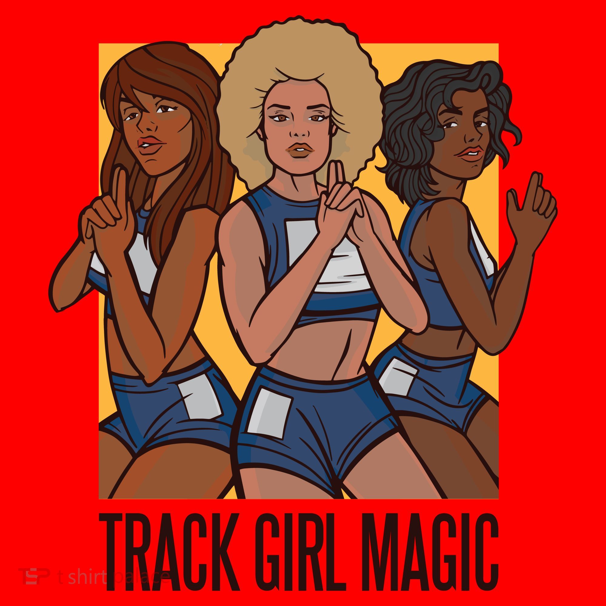 Track Girl Magic Santa Hat