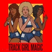 Track Girl Magic Santa Hat thumb 1