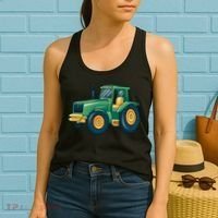 Tractor Women's Tank Top thumb 2